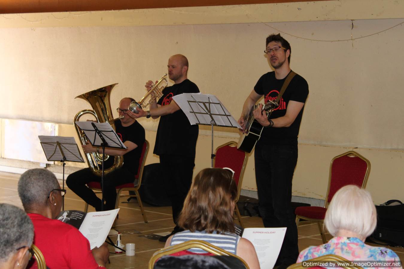 Albert Hall band perform at HOC